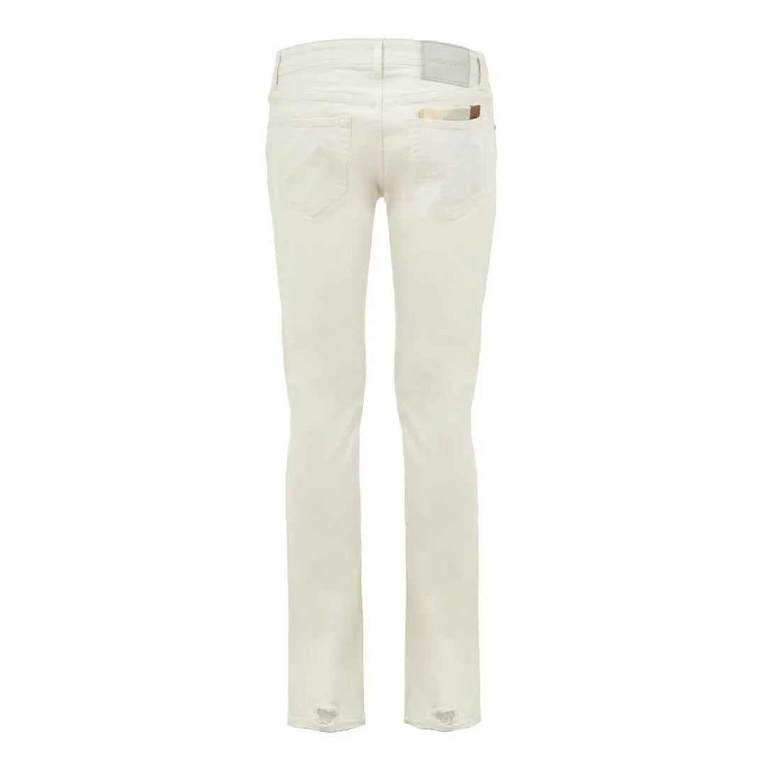Jacob Cohen Blue Cotton Skinny Jeans