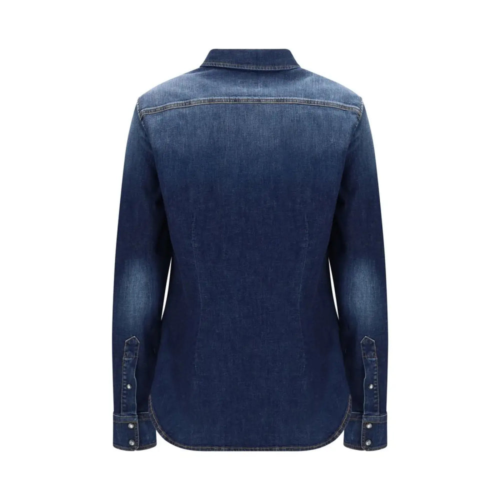 Jacob Cohen Blue Denim Shirt