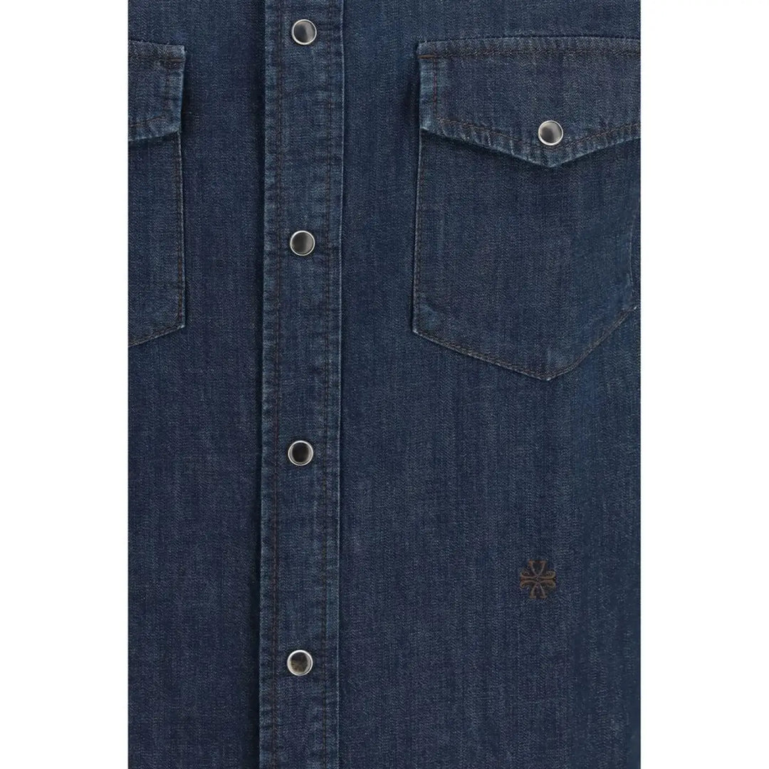 Jacob Cohen Blue Denim Shirt