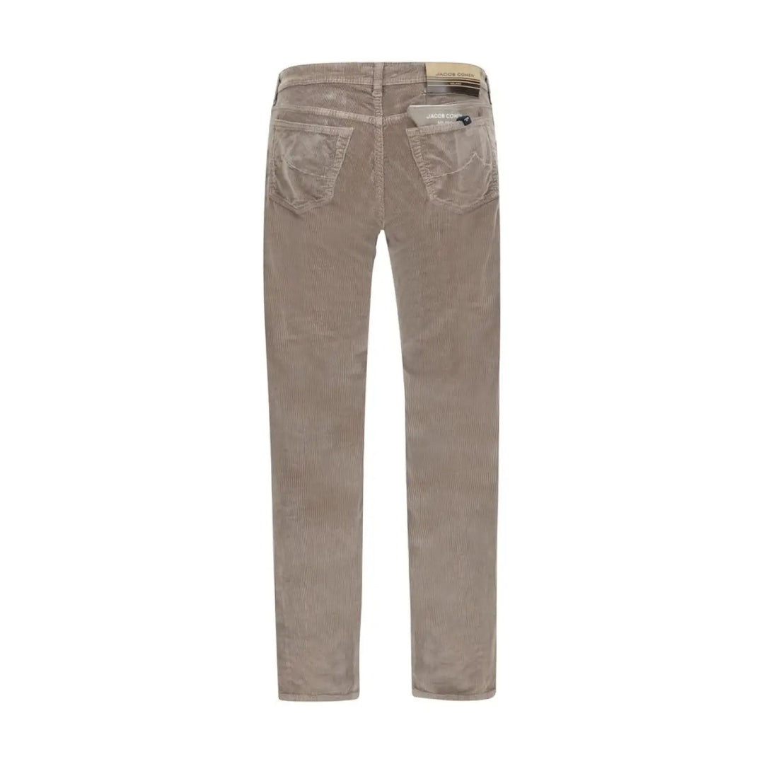 Jacob Cohen Brown Cotton Casual Pants