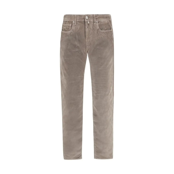 Jacob Cohen Brown Cotton Casual Pants