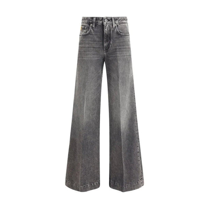 Jacob Cohen Gray Cotton Relaxed Fit Jeans