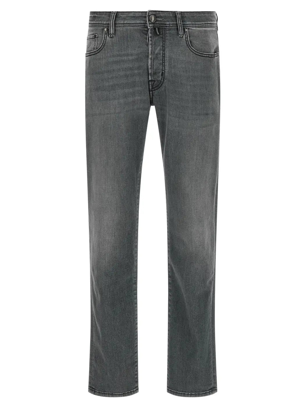 Jacob Cohen Gray Cotton Slim Fit Jeans