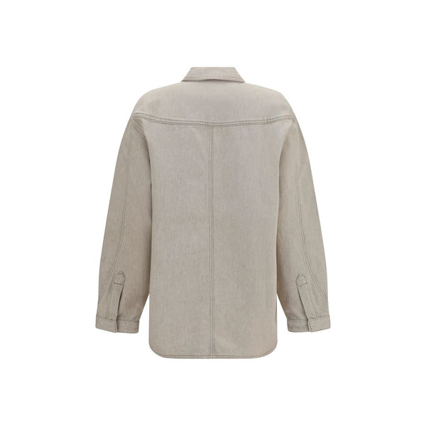 Jacquemus Shirts - Beige Denim Shirt