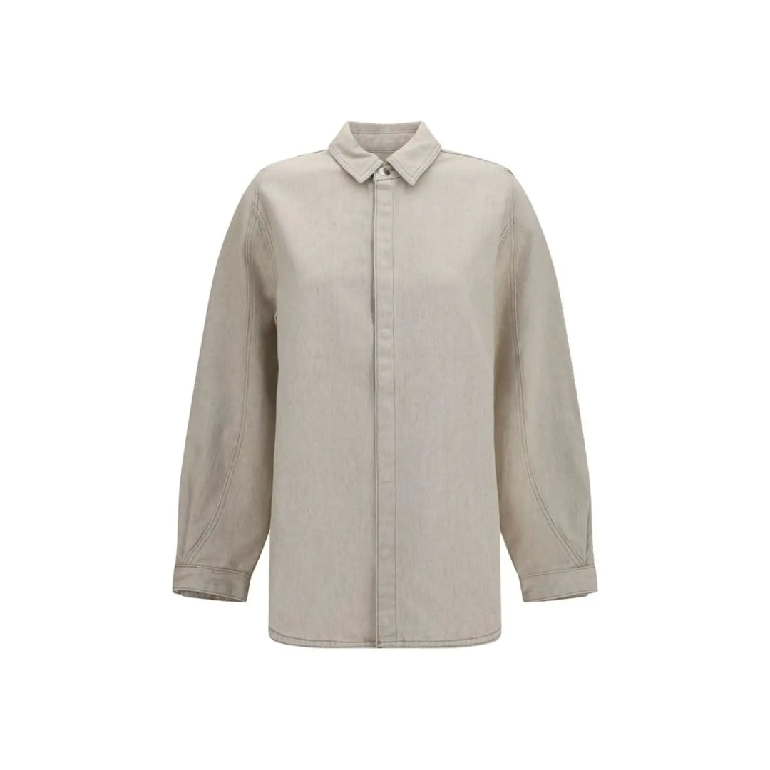 Jacquemus Beige Denim Shirt