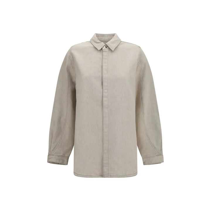 Jacquemus Beige Denim Shirt