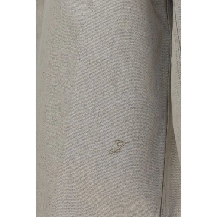 Jacquemus Beige Denim Shirt