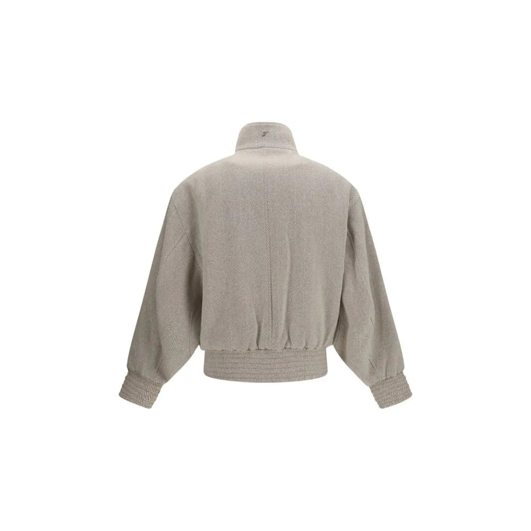 Jacquemus Beige Wool Oves Aries Bomber