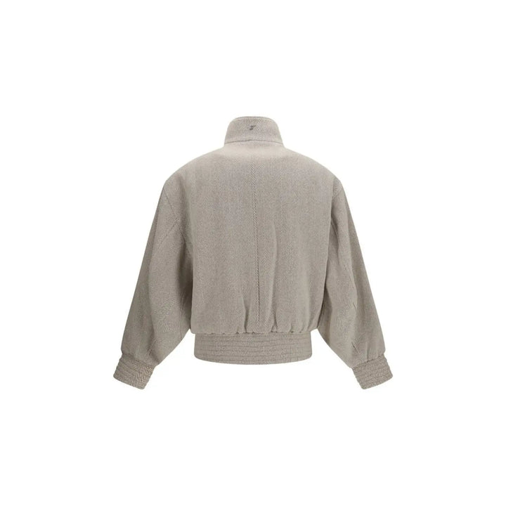 Jacquemus Beige Wool Oves Aries Bomber