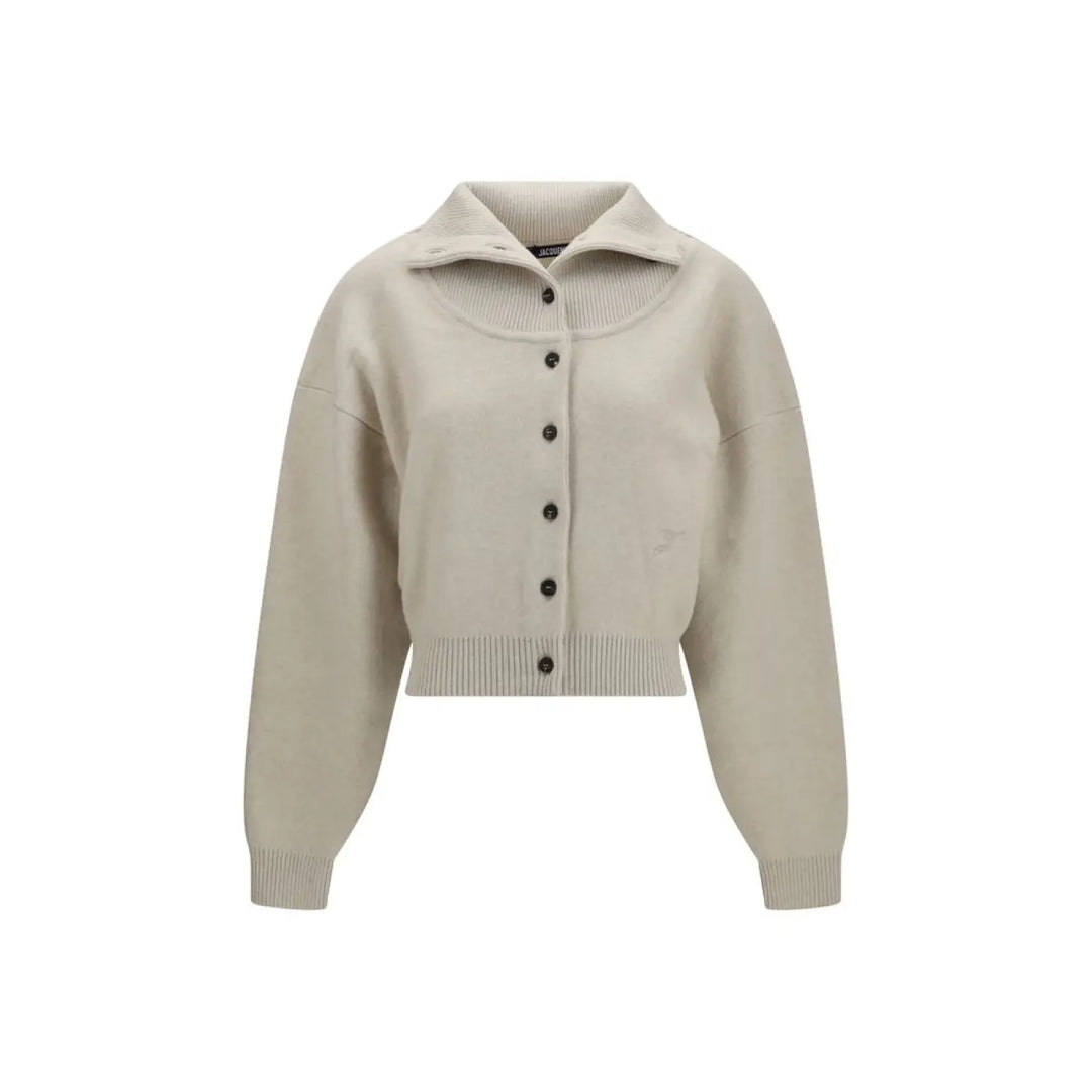 Jacquemus Beige Wool Oves Aries Cardigan