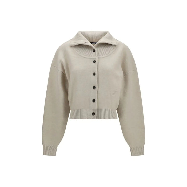 Jacquemus Beige Wool Oves Aries Cardigan