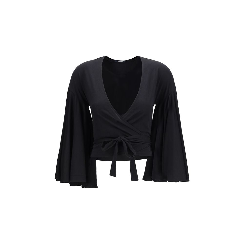 Jacquemus Shirts - Black Cotton Shirt