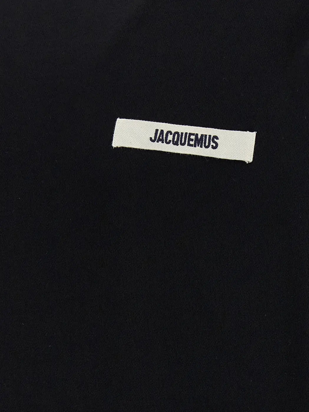 Jacquemus Black Cotton Sweatshirt