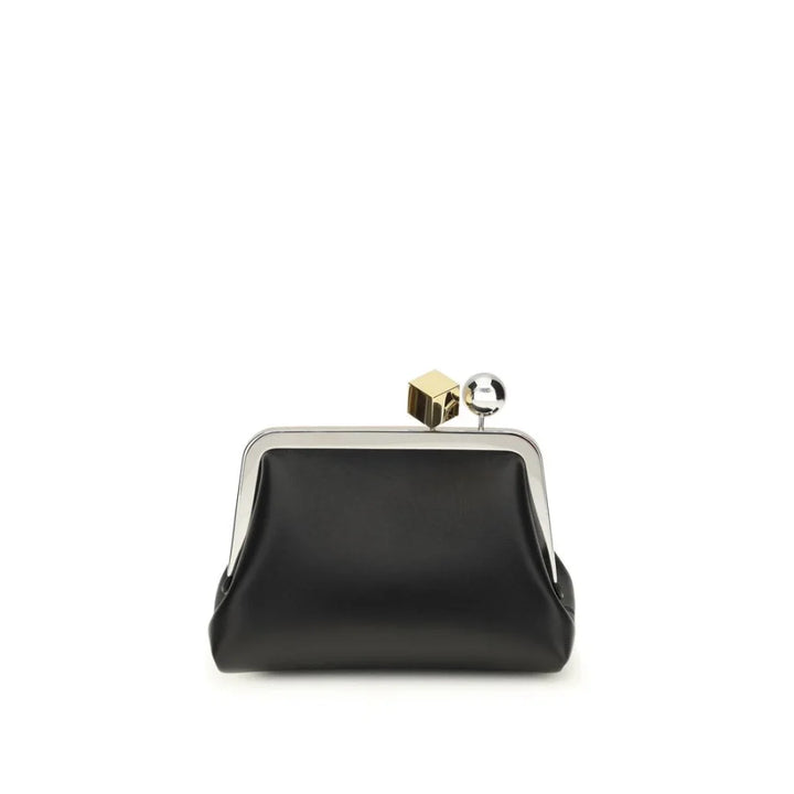 Jacquemus Black Lamb Ovis Aries Shoulder Bag