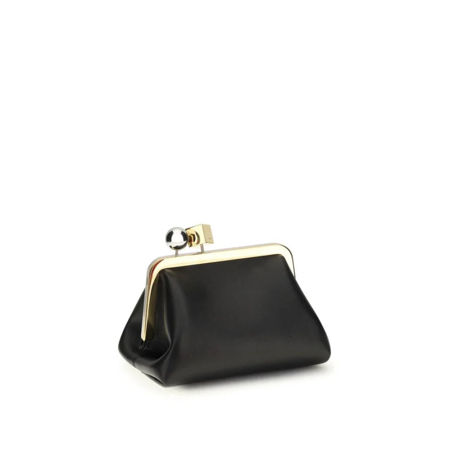 Jacquemus Black Lamb Ovis Aries Shoulder Bag