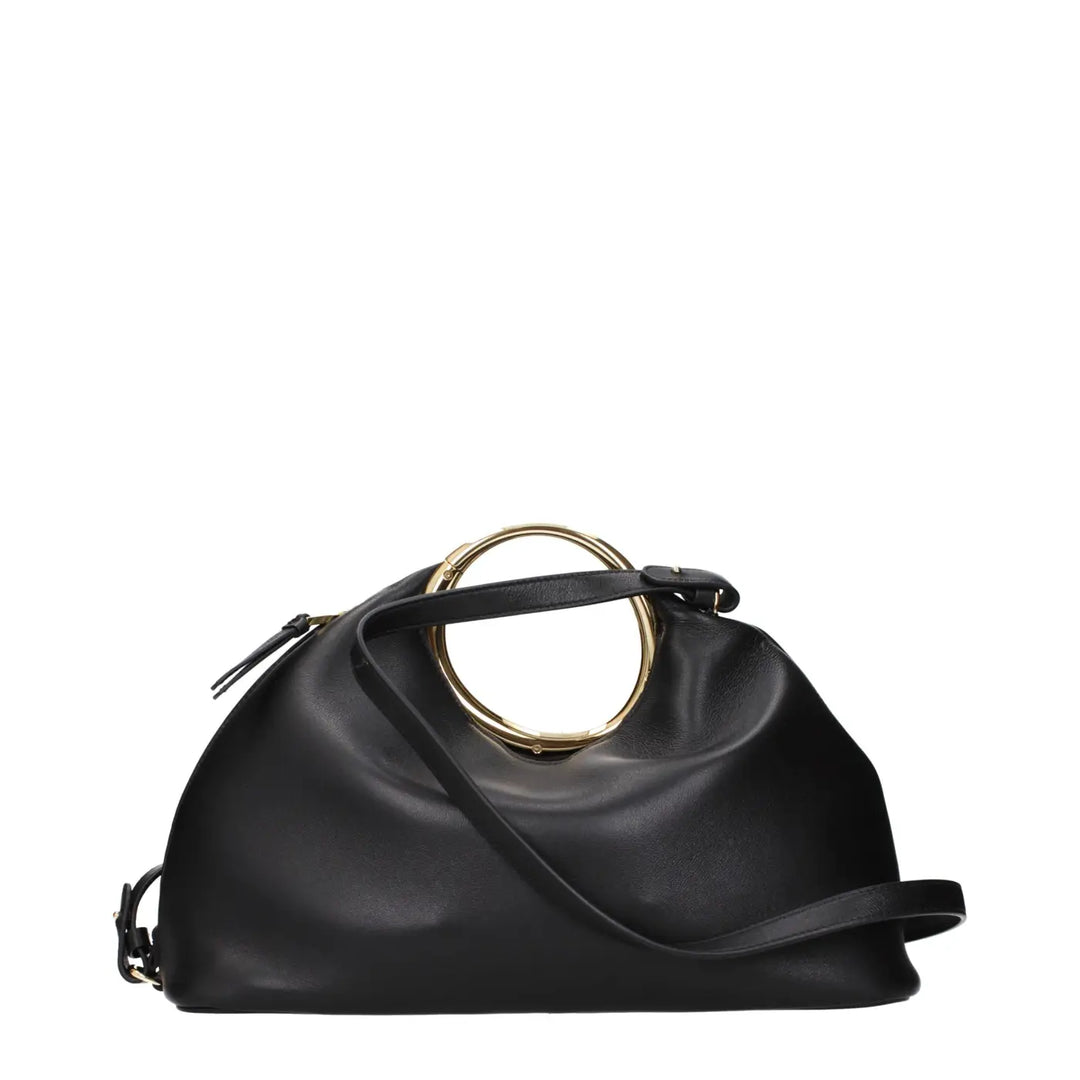 Jacquemus Black Leather Handbag