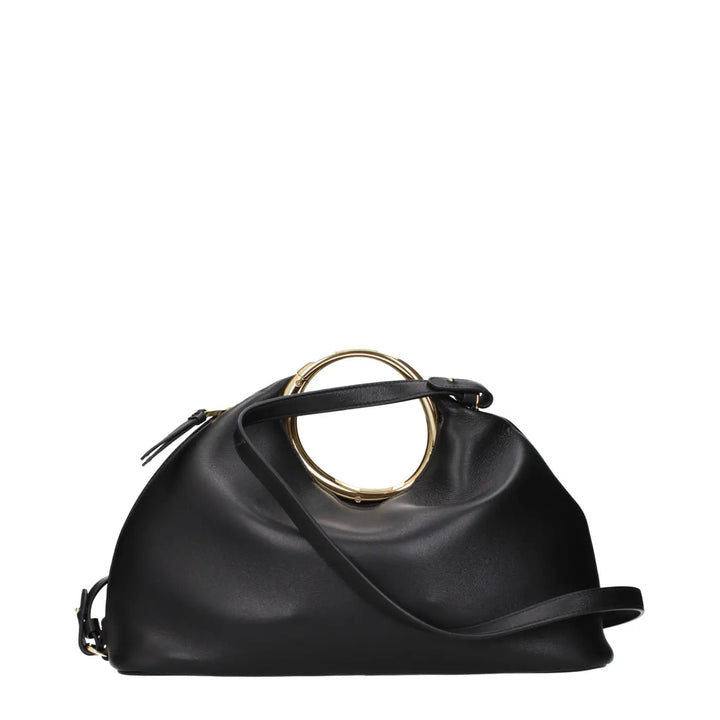 Jacquemus Black Leather Handbag