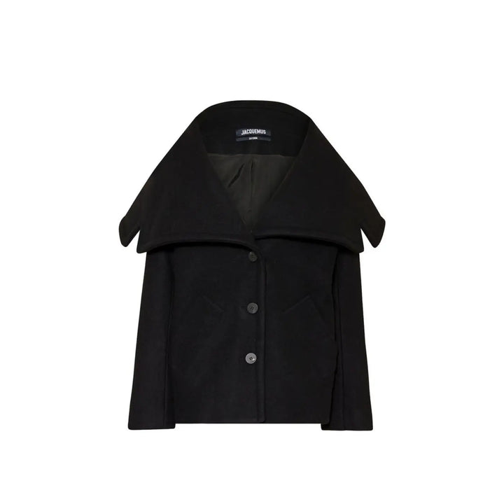 Jacquemus Black Virgin Wool Coat