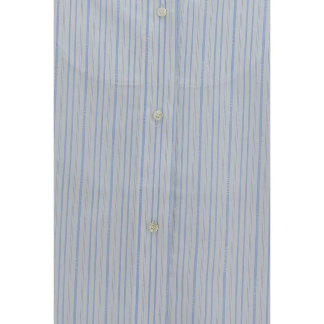 Jacquemus Blue Cotton Dress Shirt