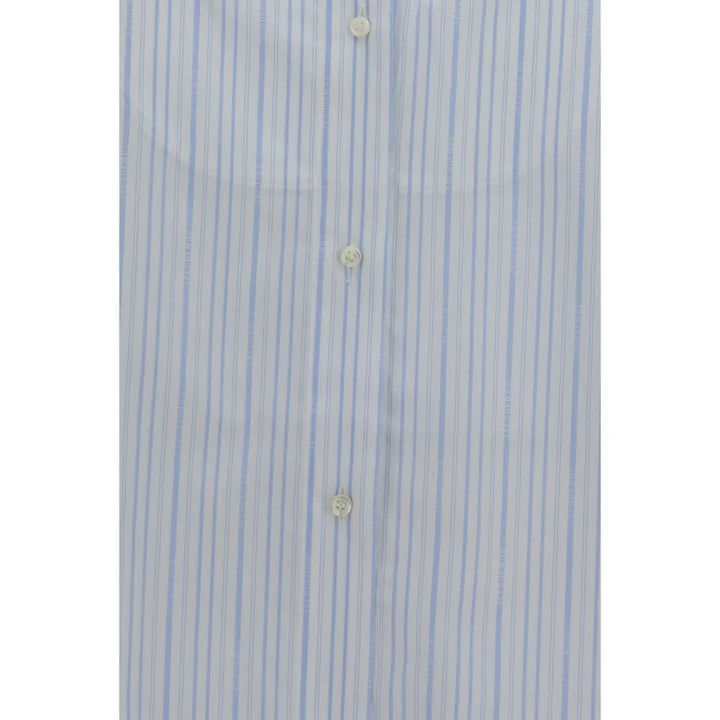 Jacquemus Blue Cotton Dress Shirt