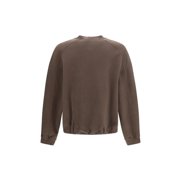 Jacquemus Brown Cotton Sweatshirt