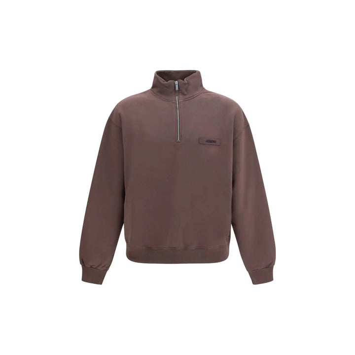 Jacquemus Brown Cotton Sweatshirt