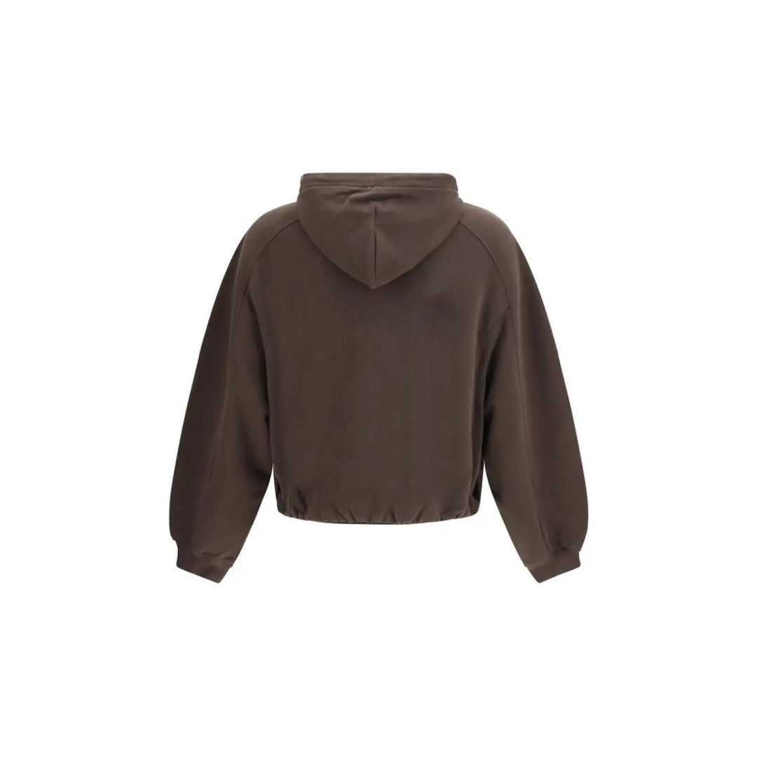 Jacquemus Brown Cotton Sweatshirt