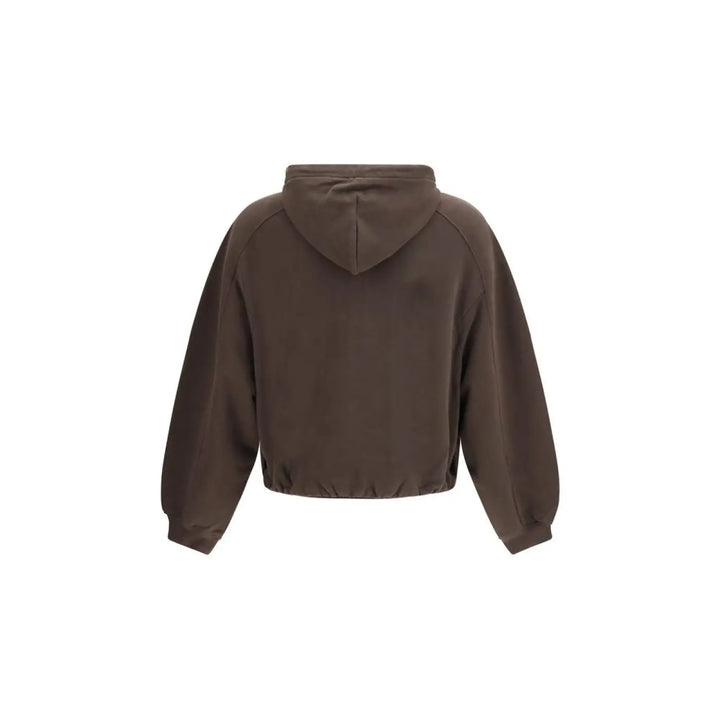 Jacquemus Brown Cotton Sweatshirt