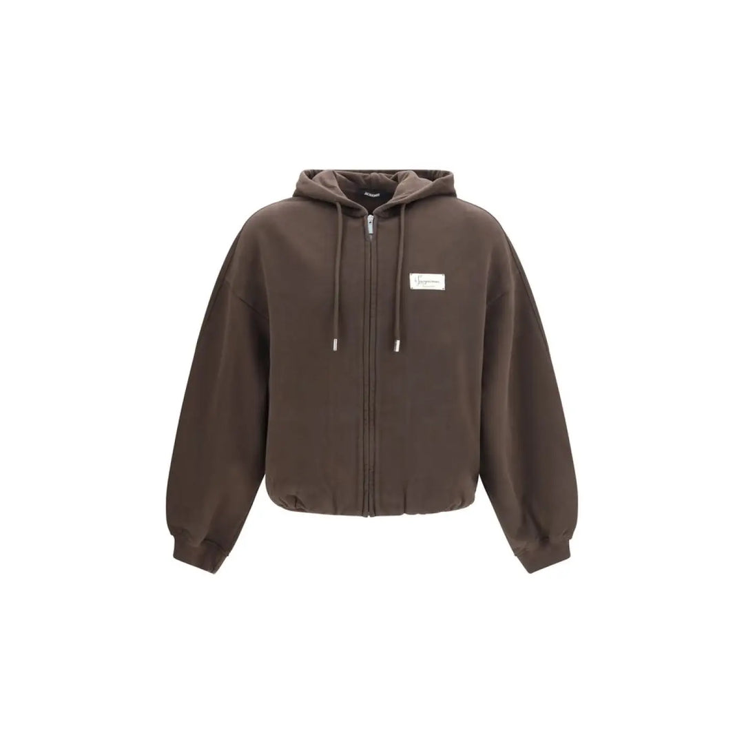 Jacquemus Brown Cotton Sweatshirt