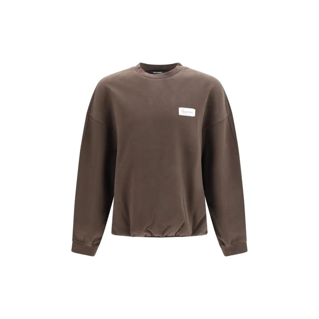 Jacquemus Brown Cotton Sweatshirt