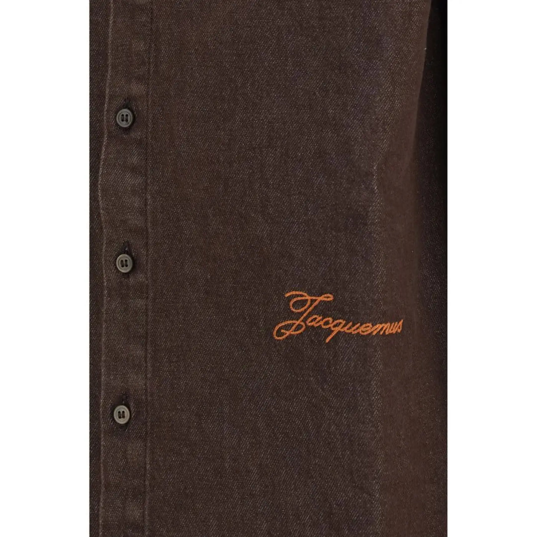 Jacquemus Brown Denim Shirt