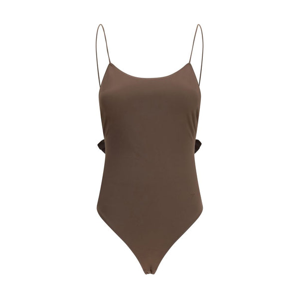 Jacquemus Brown Polyamide One-piece Swimsuit - Women’s
