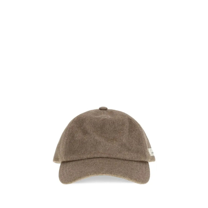 Jacquemus Brown Wool Oves Aries Cap (baseball Hat)