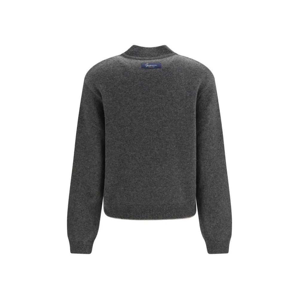 Jacquemus Gray Cashmere Sweatshirt