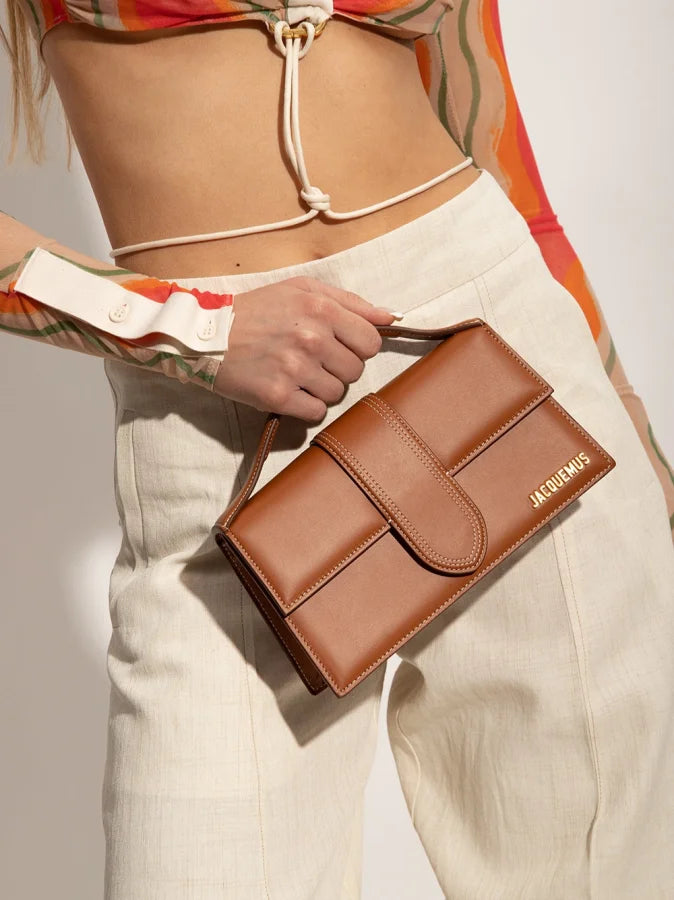 Jacquemus - Light brown Leather Le Grand Bambino Handbag
