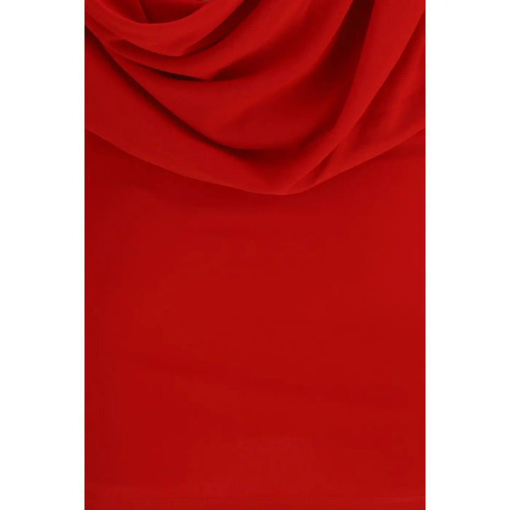 Jacquemus Red Viscose Cocktail Dress