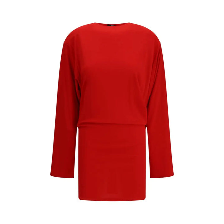Jacquemus Red Viscose Cocktail Dress
