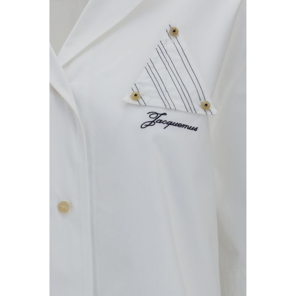 Jacquemus Shirts - White Cotton Shirt