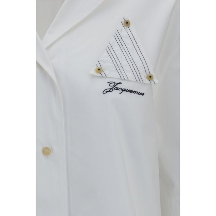 Jacquemus Shirts - White Cotton Shirt
