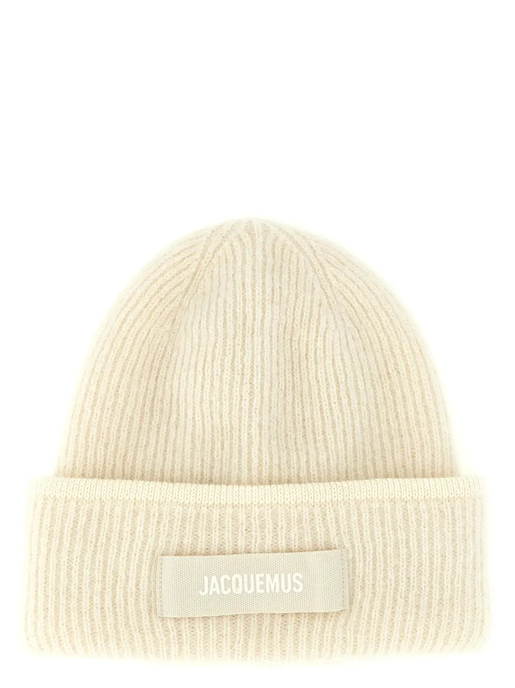 Jacquemus White Wool Beanie
