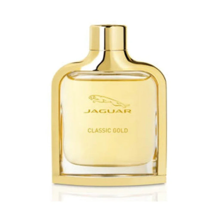 Jaguar Men’s Cologne - Classic Gold Unleashes Orange Blossom Teak Wood Seduction