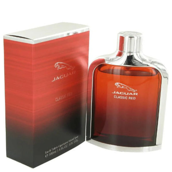 Jaguar Men’s Cologne - Classic Red Unleash Your Edge Woody Base
