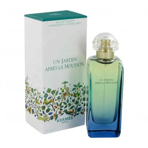 Jardin Apres La Mousson Perfume Fresh Spicy Unisex Fragrance Hermes