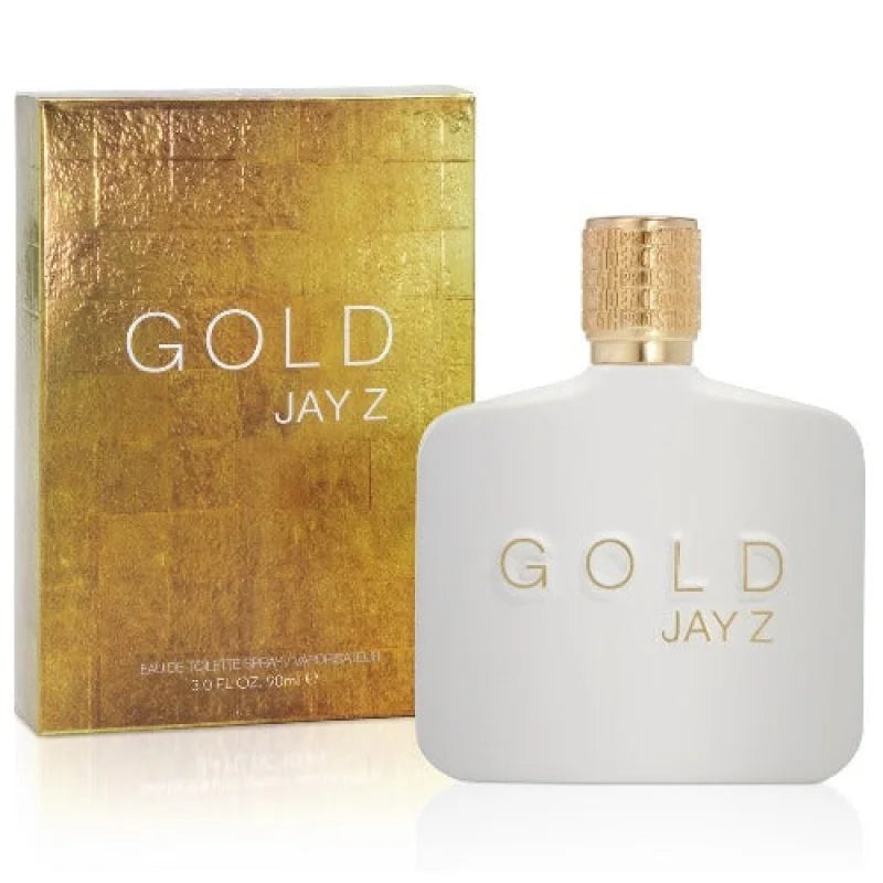 Jay Z Gold Eau Perfume Fresh Spiced Floral Amber Vanilla Fusion Men’s Cologne Jay-Z