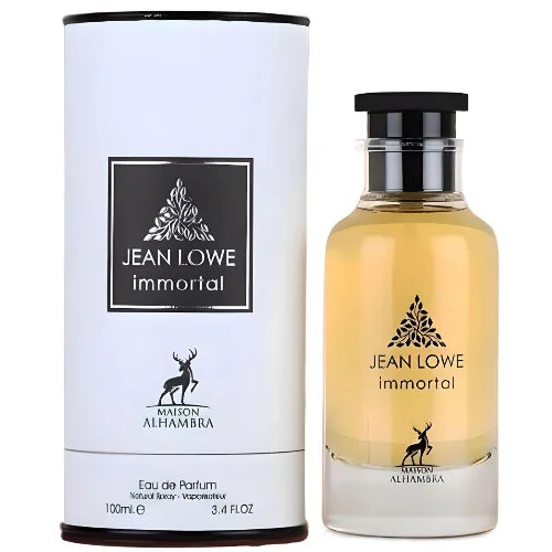 Jean Lowe Immortal by Maison Alhambra Unleashed Amber Fragrance for Men Men’s Cologne Lattafa