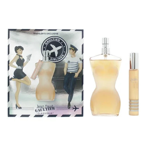 Jean Paul Gaultier Gift Set for Women Eau De Toilette Spray 2 Piece Women’s Sets