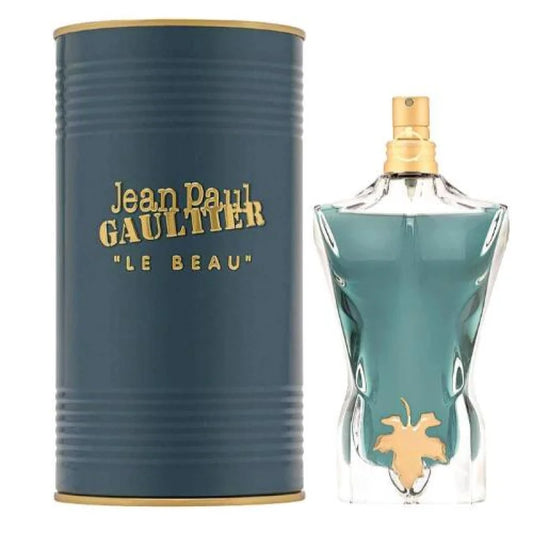 Gaultier Le Beau Bergamot Coconut Perfume with Tonka Bean Freshness Men’s Cologne Jean Paul