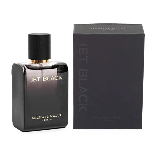 Jet Black Cologne for Men Bold Leather Perfume with Bergamot and Cinnamon Men’s Michael Malul