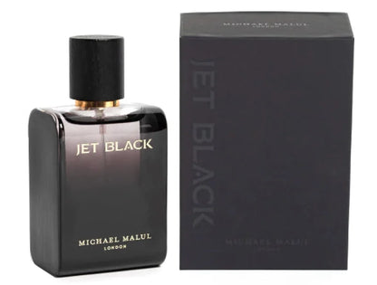 Jet Black Eau Warm Leather Smoky Base Charismatic Scent Men’s Cologne Michael Malul