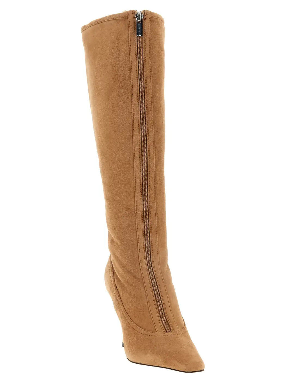 Jimmy Choo Beige Lamb Leather Over the Knee
